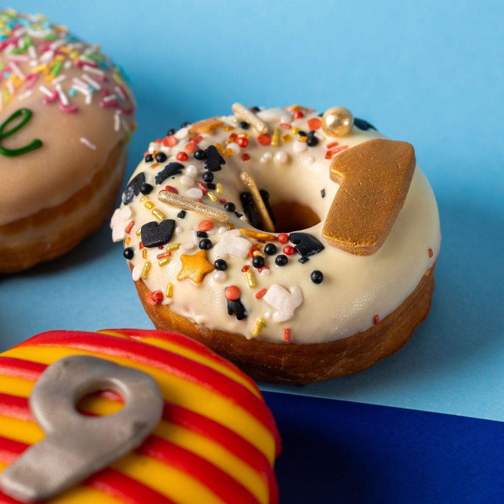 "Football star" Donut gift box (vegan)